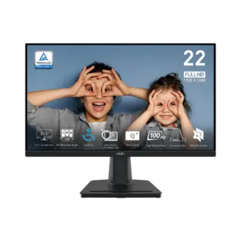 Msi Pro MP225 21.5" Fhd Ips 100Hz 1Ms Gaming Monitor
