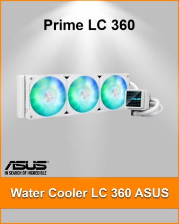 ASUS Prime CPU Liquid Cooler LC 360 ARGB White