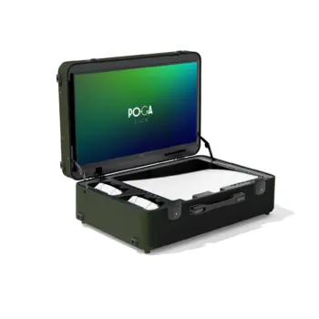Poga Lux Gaming Case Green