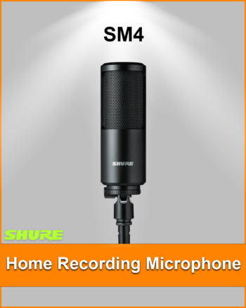 SHURE SM4 Home Recording Microphone