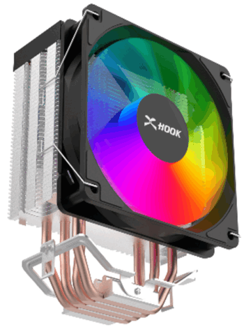 Hook Air Cooler Frost Argb Blk