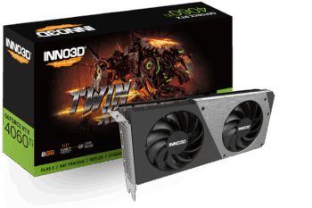 Inno3D Rtx 4060Ti 8 Gb Twin X2 Grpahics Card
