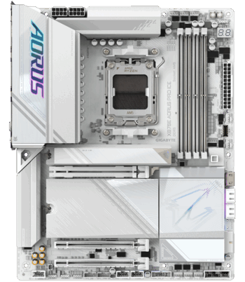 Gigabyte X870E Aorus Pro Ice Amd Am5 Motherboard