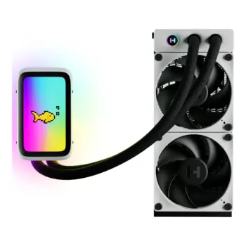 Hyte Thicc Q60 240Mm 5" Lcd Aio Cooler