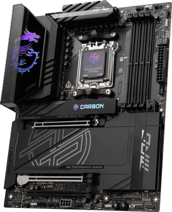 Msi Motherboard Mpg X870E Carbon Wifi Amd Am5 Ddr5