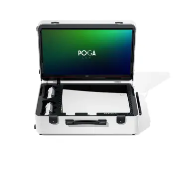 Poga Lux Gaming Case White