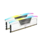 Corsair Vengeance Rgb Ddr5 64Gb(32*2)6400Mhz Ram Wh