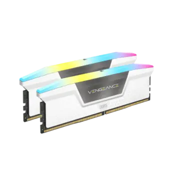 Corsair Vengeance Rgb D5 32Gb 2X16Gb 6400Mhz Ram Wh