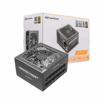 Darkflash Power Supply Full Module 850W 80 Plus Gold Black