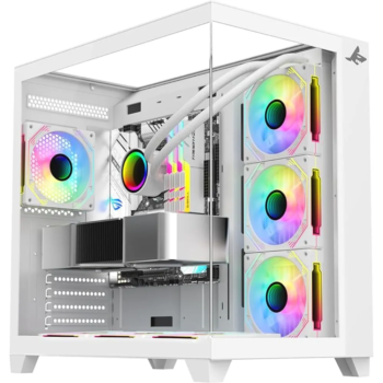 Sharx Pro Fin Gx700 7F Argb Case White
