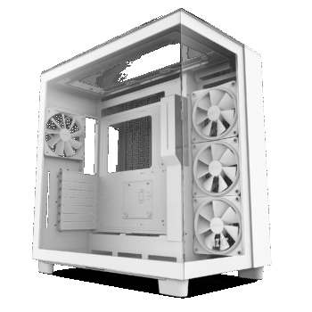Nzxt Mid Tower Case H9 Elite White Edition
