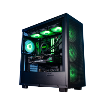 Nzxt Gaming Case H7 Flow Rgb - Black