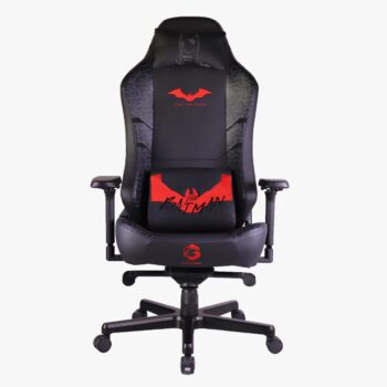 GAMEON LICENSED GAMING CHAIR WITH 4D AMREST & METAL BASE-BATMAN