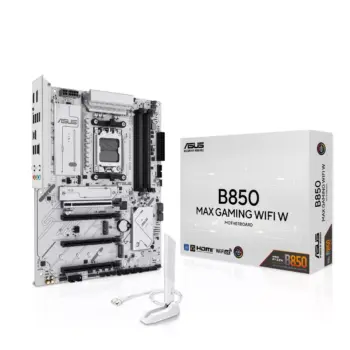 ASUS B850 MAX GAMING WIFI W AMD DDR5 MOTHERBOARD WH