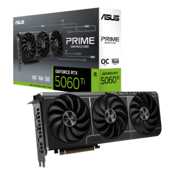 ASUS PRIME RTX 5060 TI  OC 16GB GDDR7 GRAPHICS CARD