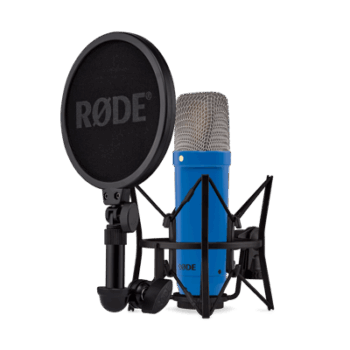 RODE NT1 SIGNATURE SERIES CONDENSER MICROPHONE BLUE