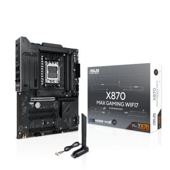 ASUS X870 MAX GAMING WIFI 7 AMD AM5 MOTHERBOARD BLK