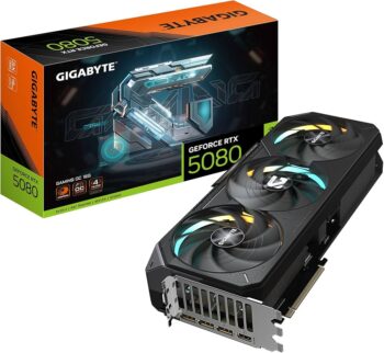 GIGABYTE GAMING RTX 5080 OC 16G RGB GRAPHICS CARD