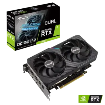 ASUS DUAL RTX 3060 OC EDITION 12GB GDDR6 GRAPHICS CARD