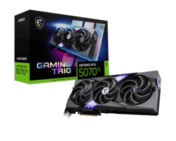 MSI RTX 5070 TI 16GB GAMING TRIO OC GDDR7 GRAPHICS CARD