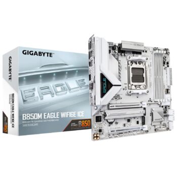GIGABYTE B850M EAGLE WIFI6E ICE AM5 M ATX DDR5 MOTHERBOARD
