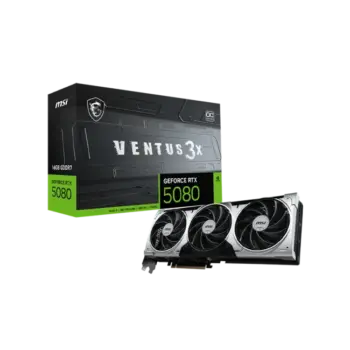 MSI RTX 5080 16GB VENTUS 3X OC GDDR7 GRAPHICS CARD