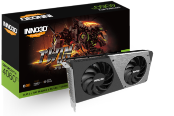 INNO3D RTX 4060TI 8 GB TWIN X2 GRPAHICS CARD