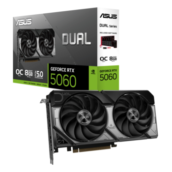 ASUS DUAL RTX 5060 OC 8GB GDDR7 GRAPHICS CARD