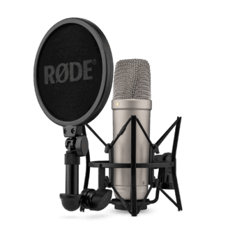 RODE NT1 STUDIO CONDENSER MICROPHONE 5TH GEN SILVER