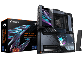 GIGABYTE AORUS MASTER AI TOP Z890 INTEL MOTHERBOARD