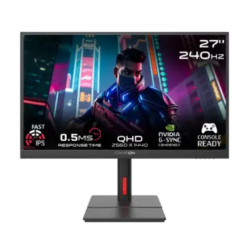 GAMEON MIDNIGHT SIGNATURE 27" QHD 240Hz IPS 0.5MS MINI LED 2.1 GAMING MONITOR