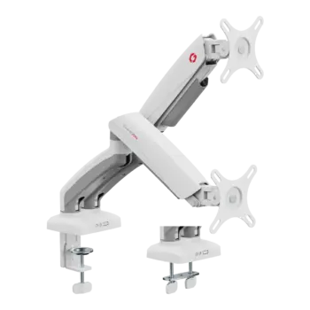 GAMEON GO-5450 DUAL MONITOR ARM WH