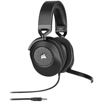 CORSAIR HS65 SURROUND V2 CARBON WIRED GAMING HEADSET BK