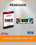 KINGSTON FURY RENEGADE 48 GB X1 6000Hz DDR5