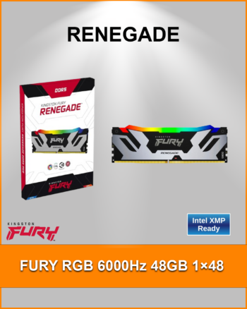 KINGSTON FURY RENEGADE 48 GB X1 6000Hz DDR5