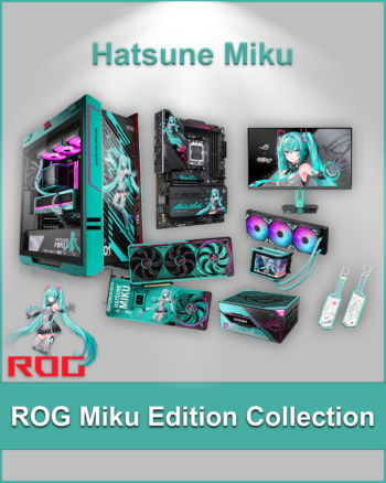 ASUS ROG Hatsune Miku Full Edition Gaming Setup