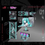 ASUS ROG x Hatsune Miku Full Edition Gaming Setup – RTX 5080, Ryzen 7 7800X3D, 32GB RAM, 1TB SSD, ROG Miku 260Hz Monitor + AIO + PSU + Case Bundle 1 website_hatsune miku (2)