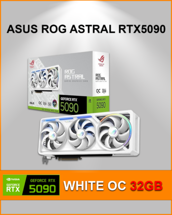 ROG Astral GeForce RTX™ 5090 32GB WHITE OC Edition
