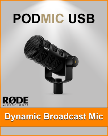RODE PodMic USB Black