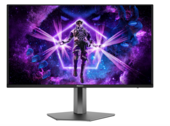 AOC AGON PRO AG326UD 31.5-Inch QD-OLED 4K Gaming Monitor | 165Hz | 0.03ms | G-SYNC Compatible | HDMI 2.1 | Black & Grey