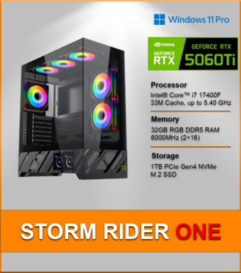 STORM RIDER ONE – High-End Gaming Powerhouse