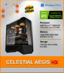 CELESTIAL AEGIS HX – Elite X3D Gaming Power