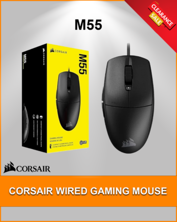 CORSAIR M55 Lightweight Gaming Mouse Black