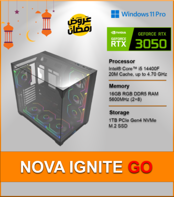 NOVA IGNITE GO – Reliable Gaming Performance