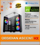 OBSIDIAN ASCENT HX – Elite Gaming Performance