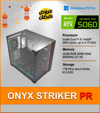ONYX STRIKER PR – High-Speed Gaming PC