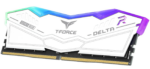 T-FORCE DELTA RGB WHITE UD-D5 32GB 16×2 6400MHZ CL40