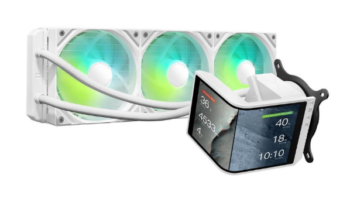 TRYX PANORAMA SE 360 ARGB LIQUID COOLER WH